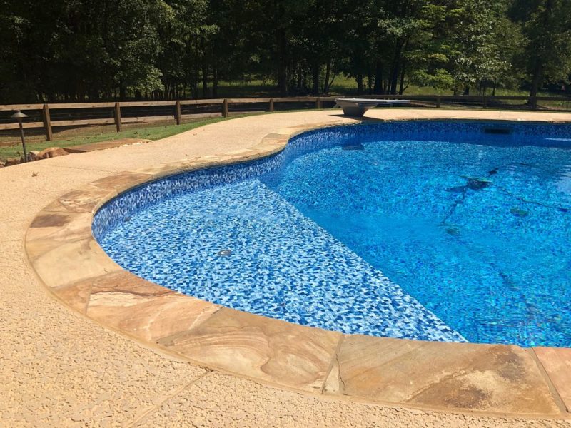 Pool Tanning Ledges Vinyl Fiberglass Latham Pools