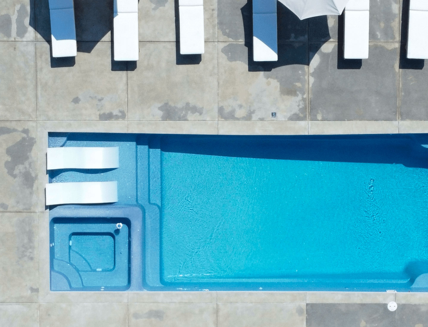 Astoria Fiberglass Pool Collection - Latham Pool