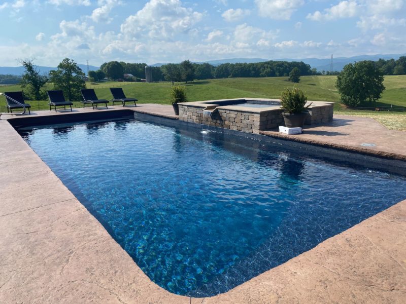 Inground Pool Water Features